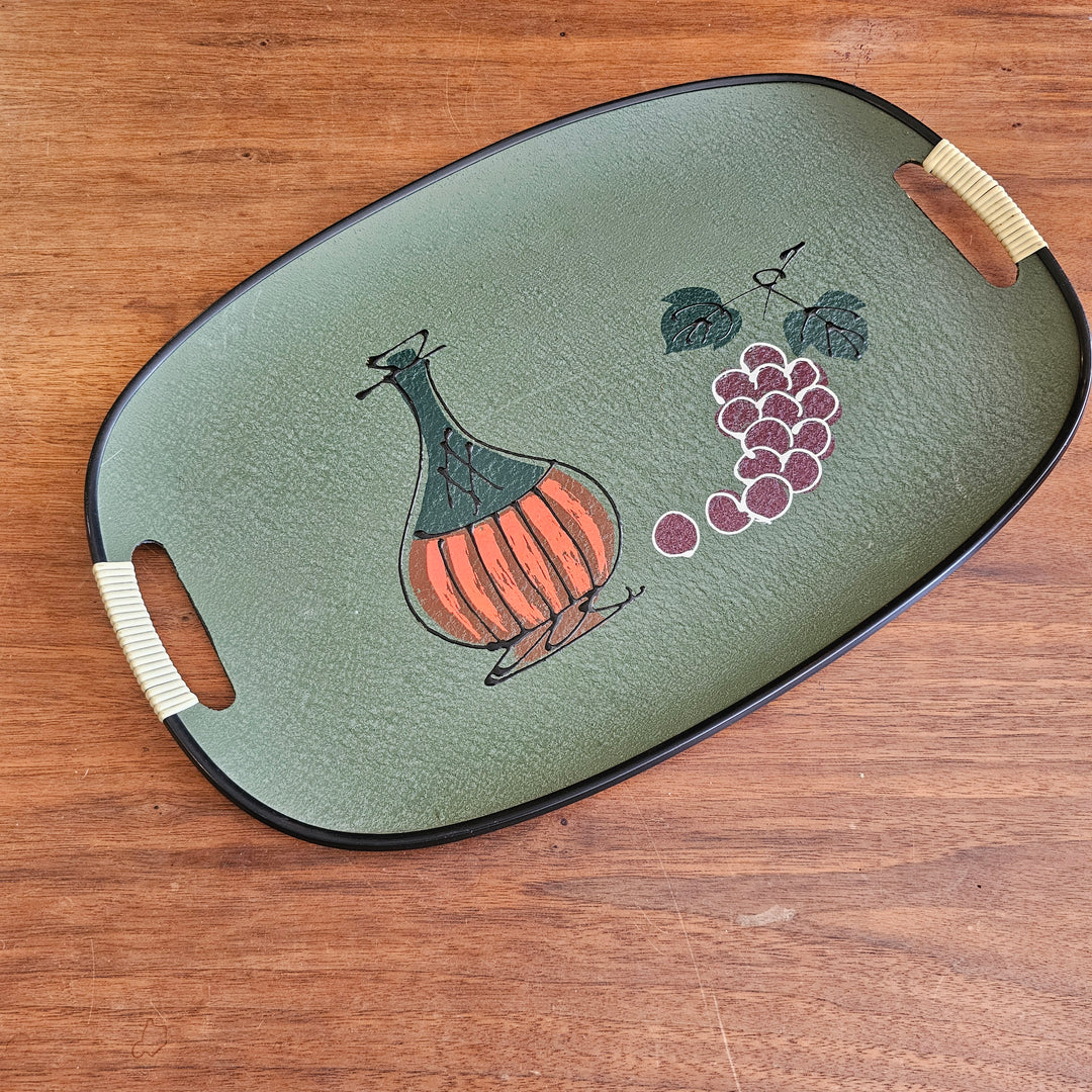 MCM Lacquer Ware Tray 1950's