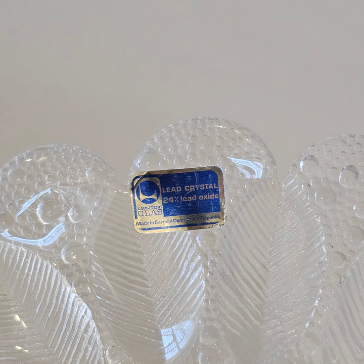7" Lausitzer Crystal 'Medea' Candle Holder