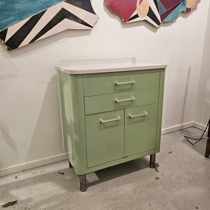 Seafoam Green Hamilton Medical Cabinet