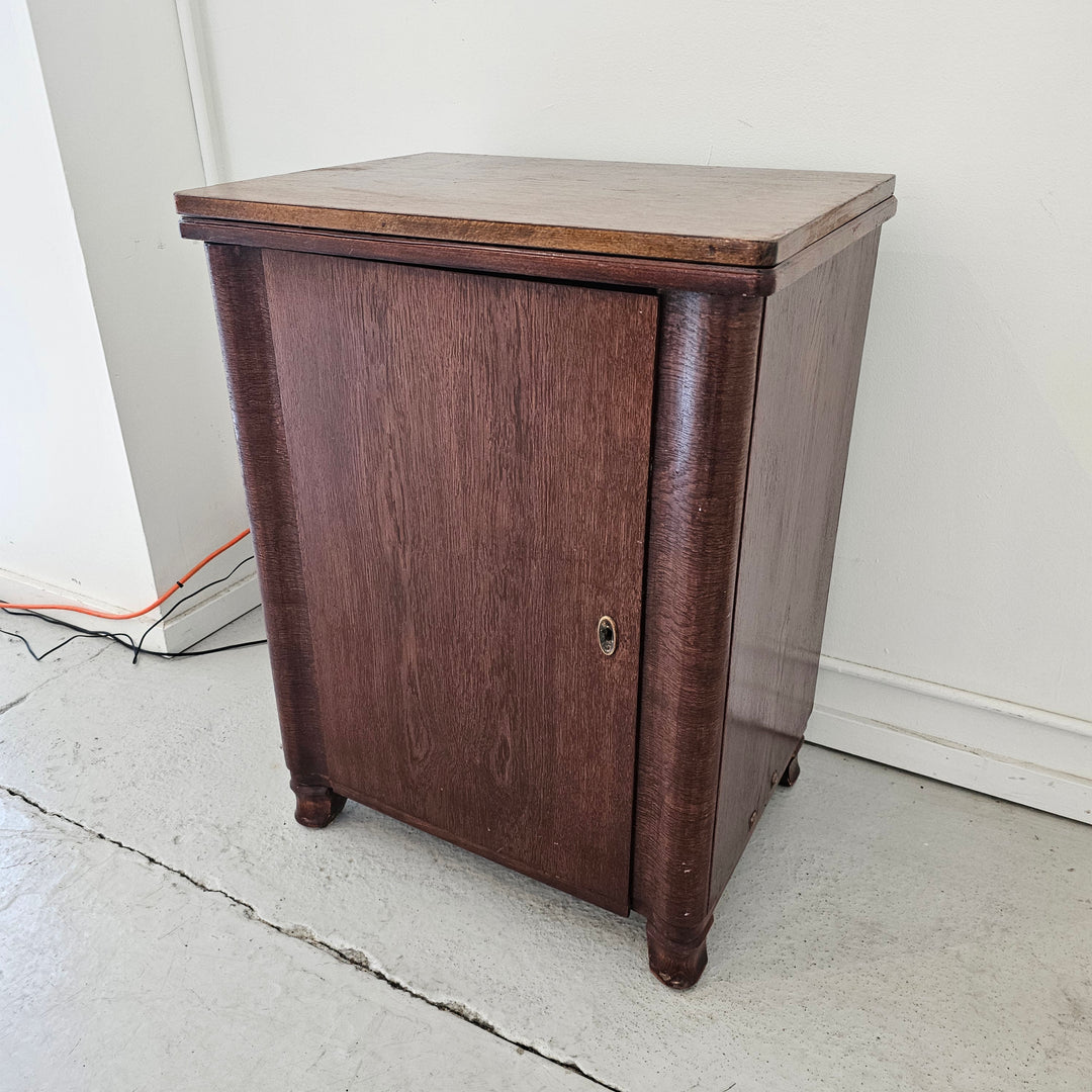 Antique Sewing Machine Cabinet
