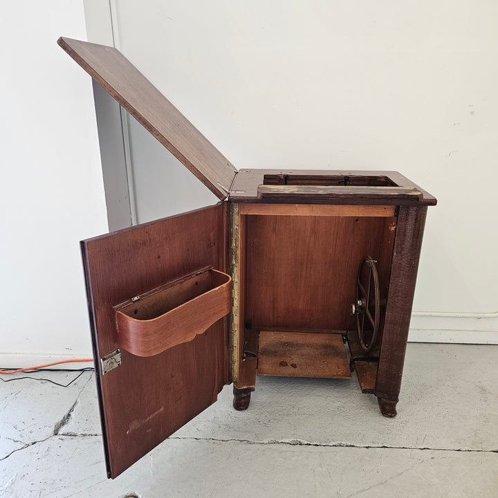Antique Sewing Machine Cabinet
