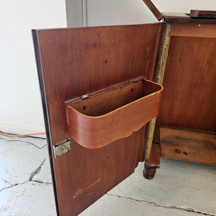 Antique Sewing Machine Cabinet